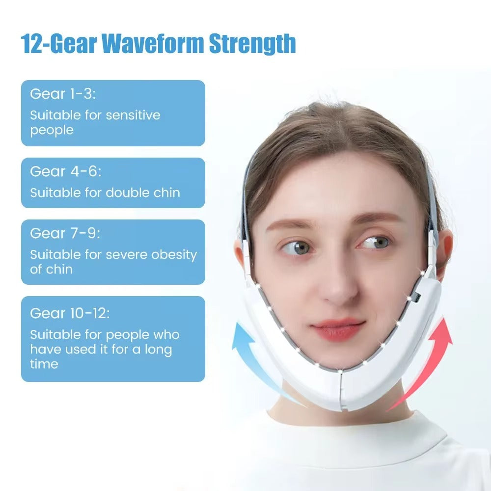 Yüz Germe ve Kaldırma Cihazı Yüz Zayıflama Masaj Aleti