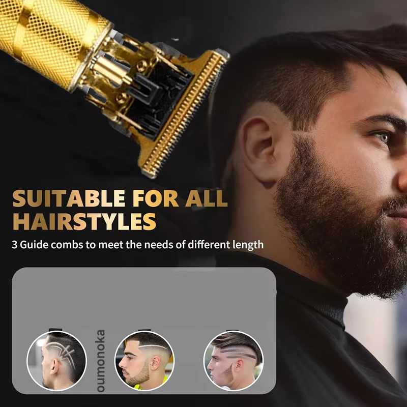 Yeni Profesyonel Elektrikli Tıraş Makinesi Erkekler İçin