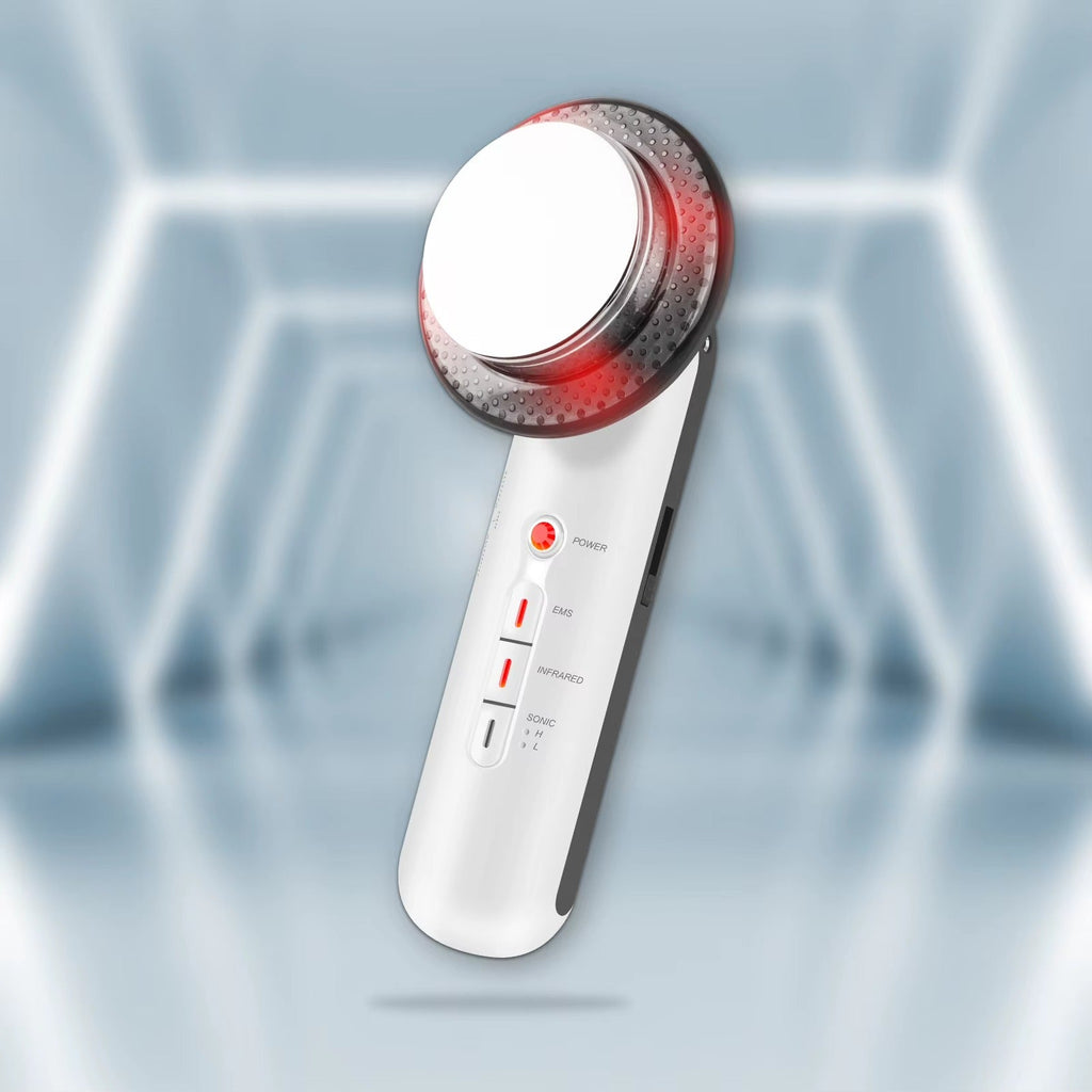 3'ü 1 arada Yüz Kaldırma EMS Kızılötesi Ultrasonik Vücut Masaj Cihazı